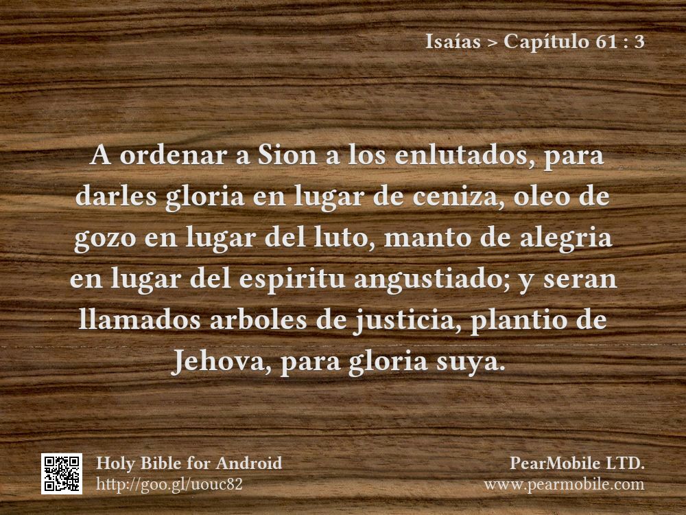 Isaías, Capítulo 61:3